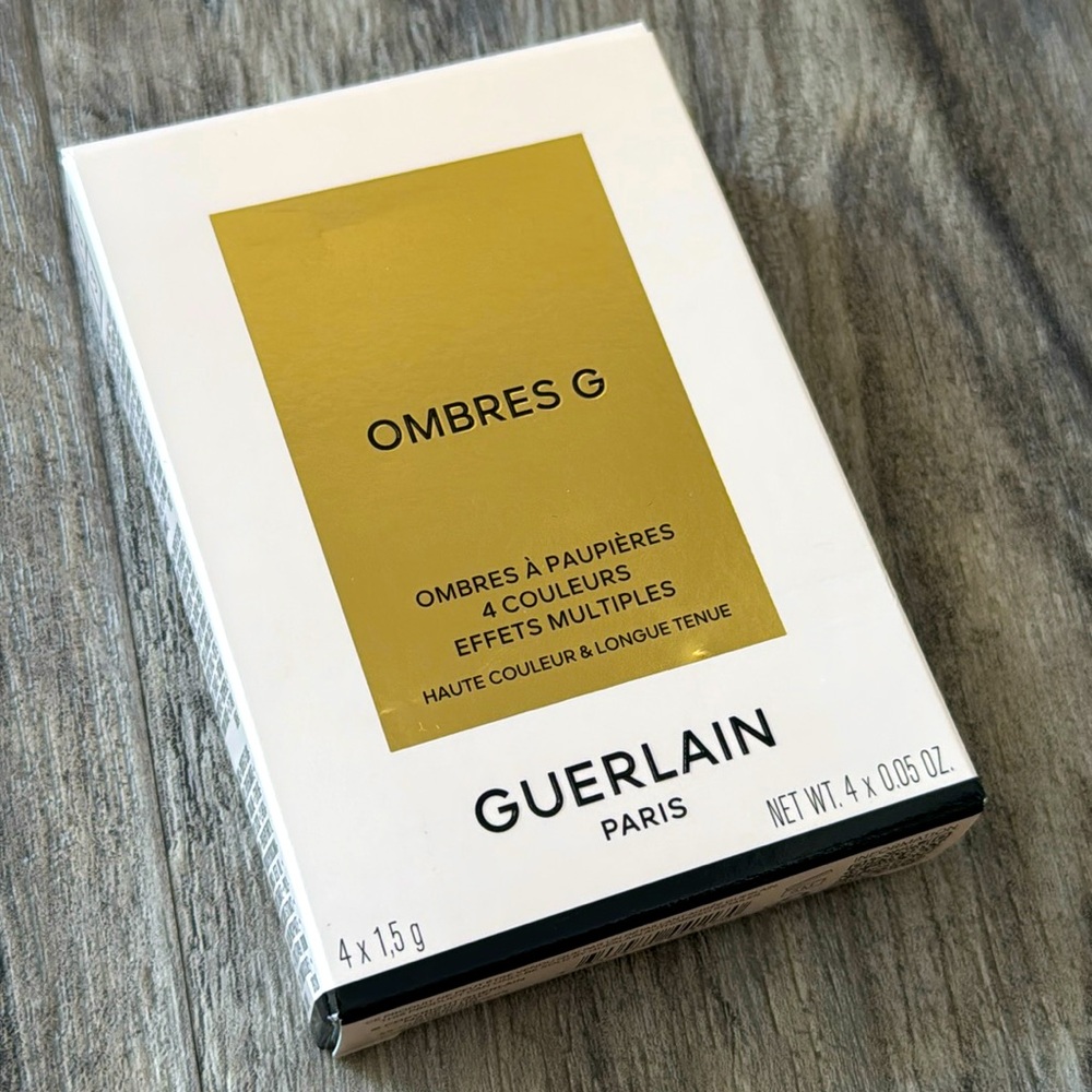 ✨Guerlain Ombres G Eyeshadow Quad – 214 Exotic Orchid (NEW in Original Pkg)✨